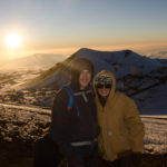 Watching the Sunset Above the Clouds on Mauna Kea